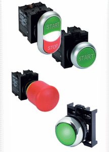 Botões de<br>Comando<br>Eaton