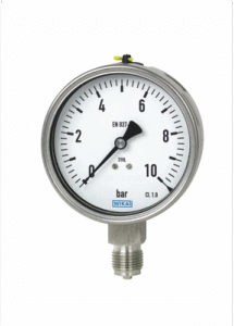 Manômetro<br>Total Inox<br>Wika