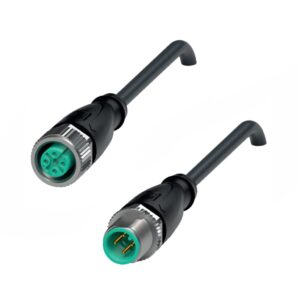 Cabo com Conector PEPPERL FUCHS V1-G-BK10M-PUR-U-V1-G