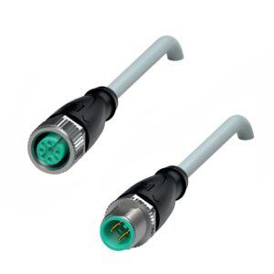 Cabo com Conector Pepperl Fuchs V1-G-0,6M-PVC-V1-G