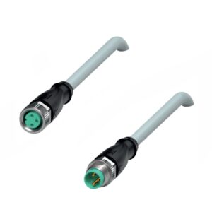 Cabo com Conector Pepperl Fuchs V3-GM-0,6M-PUR-V3-GM