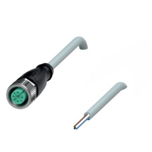 Cabo com Conector Pepperl+Fuchs V1-G-5M-PUR