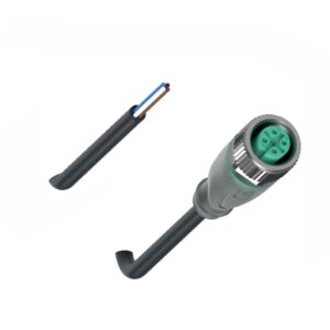 Cabo de Alimentação Feminino Pepperl+Fuchs V1-G-A2-BK10M-PUR-U