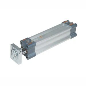 Cilindro Pneumático TWNC de Haste Passante, com Haste Dupla de Dupla Ação ISO 15552 Metal Work