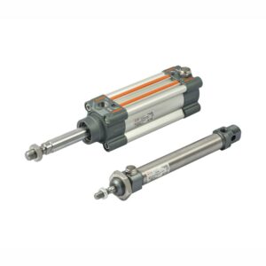 Cilindros ISO 6432 E ISO 15552 Metal Work - Extensão de Cursos Disponíveis e Versões Dupla Ação com Mola