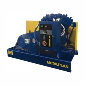 Compressor de Alta Pressão Booster Lubrificado (Pistão) Metalplan