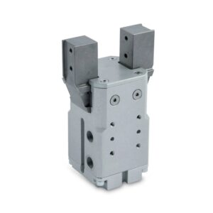 Garra de Preensão Pneumática P1K Paralela de 2 Dedos Metal Work