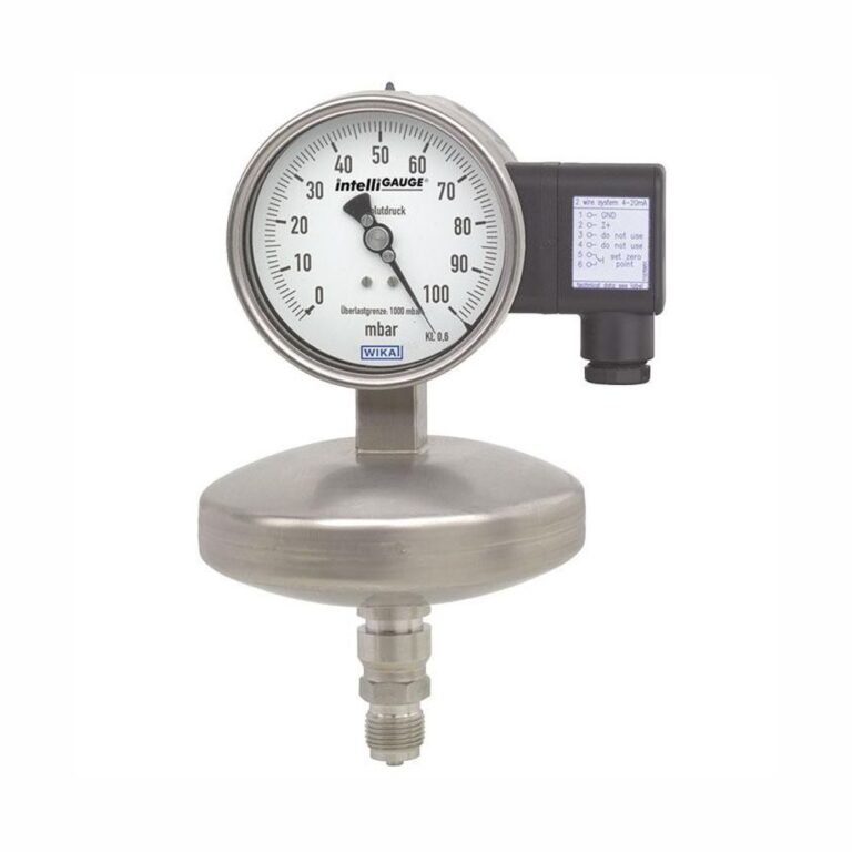 Manômetro Absoluto com Sinal de Saída WIKA modelos APGT43.100 APGT43.160