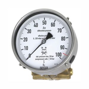 Manômetro Diferencial WIKA modelos 712.15.160 e 732.15.160