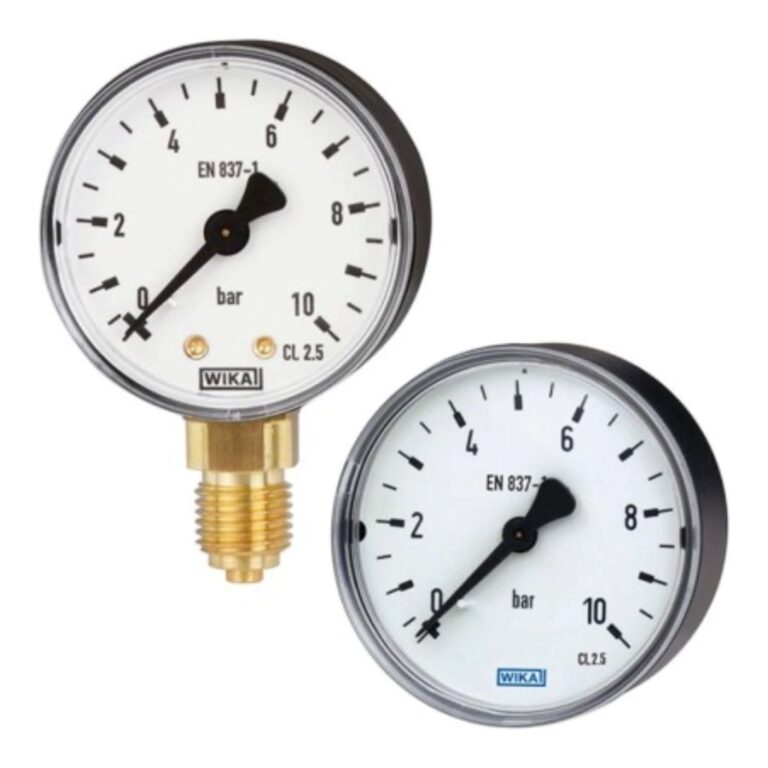 Manômetro Wika Montagem Inferior 111.10.040