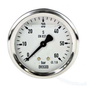 Manômetro Wika Montagem Traseira 213.53