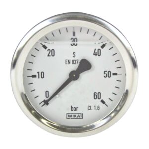 Manômetro Wika Montagem Traseira 213.54