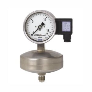 Manômetro de Cápsula com Sinal de Saída WIKA modelos PGT63HP.100 e PGT63HP.160