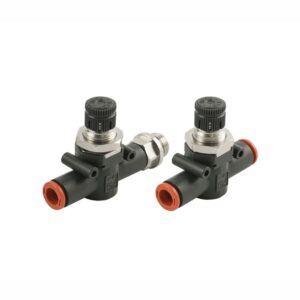 Microrregulador de Fluxo Série Line On Line Push-Lock Metal Work