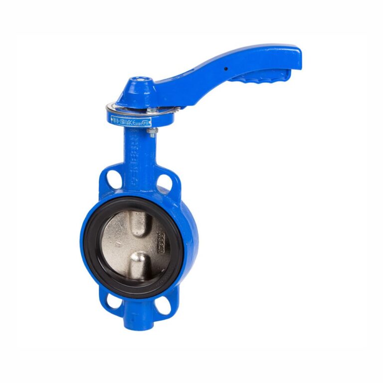 Válvula Borboleta Tipo Wafer Disco Ferro com Base para Atuador EPDM Genebre