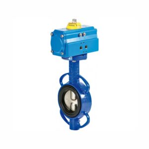 Válvula de Borboleta 2109 Atuada com Atuador Pneumático GNP Genebre