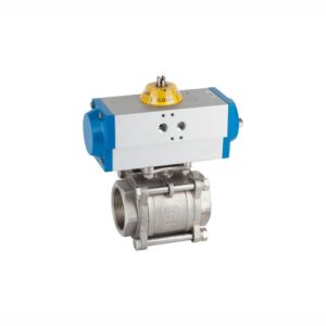 Válvula de Esfera 2027 Atuada com Atuador Pneumático Genebre