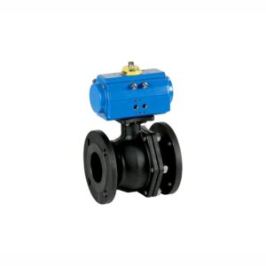 Válvula de Esfera 2526A Atuada com Atuador Pneumático GNP Genebre