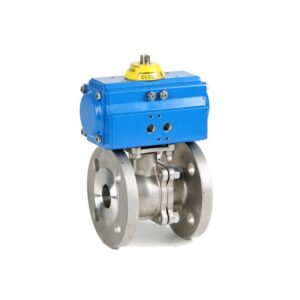 Válvula de Esfera 2528 Atuada com Atuador Pneumático GNP Genebre