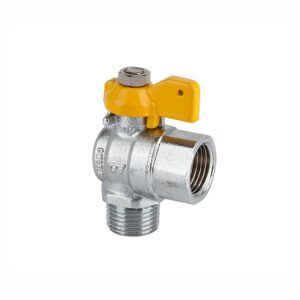 Válvula de Esfera Angular para Gás Combustível M-F BSP Genebre